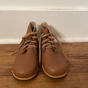 Brand new Adelisa & Co genuine leather boots for boys or girls.